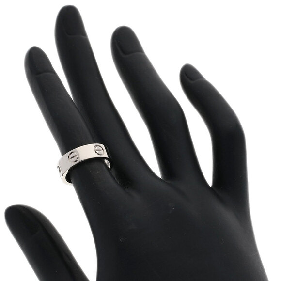 CARTIER Silver Love Ring #48 - Picture 5 of 7